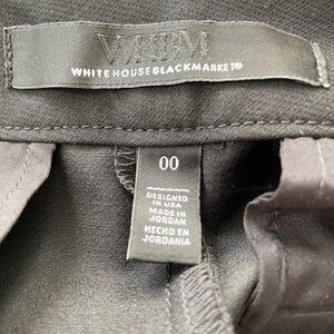 White House Black Market Black Slim Ankle Pants